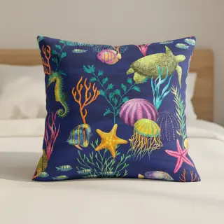 Dekorációs anyag premium Underwater sea life digital print