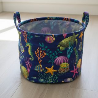 Dekorációs anyag premium Underwater sea life digital print