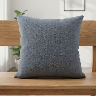 Dekorációs anyag DOBBY Zigzag navy blue