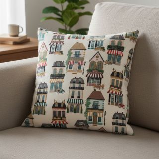 Dekorációs anyag premium Shop Boutique City digital print