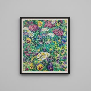 Dekorációs anyag premium Spring Flower Garden digital print