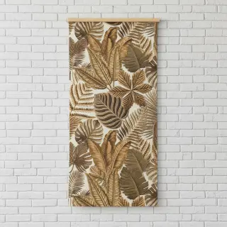 Dekorációs anyag premium Leaf Embroidery digital print