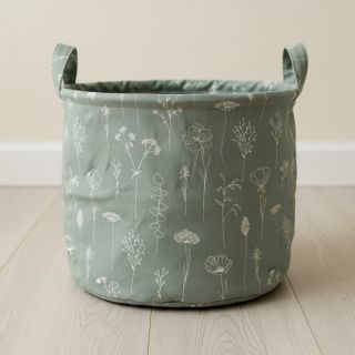 Dekorációs anyag Linenlook Fine Fragile Flower old green