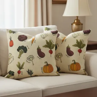 Dekorációs anyag Veggie Harvest Garden digital print