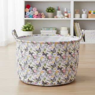 Dekorációs anyag Genoveva butterfly lila digital print