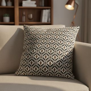Dekorációs anyag jacquard MOANA allover taupe