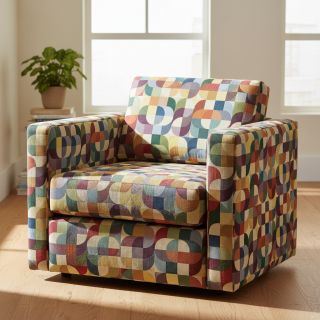 Dekorációs anyag GOBELIN PREMIUM Graphic retro shapes