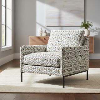 Dekorációs anyag jacquard Pagne allover jaune