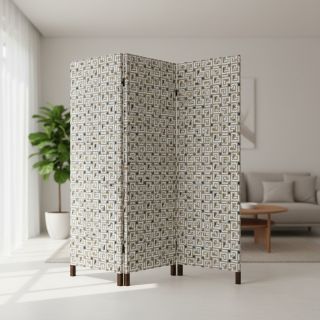 Dekorációs anyag jacquard Pagne allover jaune