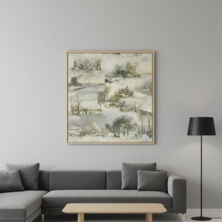 Dekorációs anyag Winter landscape digital print