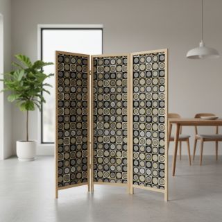 Dekorációs anyag jacquard Round circle luxury