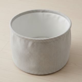 Dekorációs anyag DOBBY Colored stripe grey