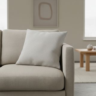 Dekorációs anyag DOBBY Colored stripe grey