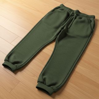 Szabadidő anyag fésült MELANGE bottle green