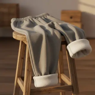 Szabadidő anyag fésült MELANGE middle grey