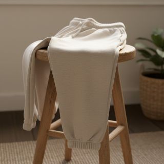 Szabadidő anyag fésült MELANGE sand