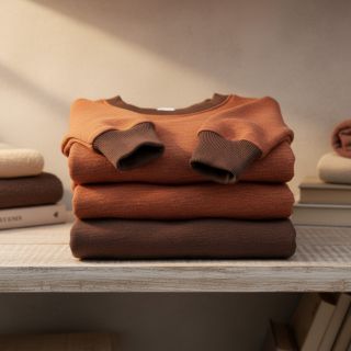 Szabadidő anyag fésült MELANGE brick