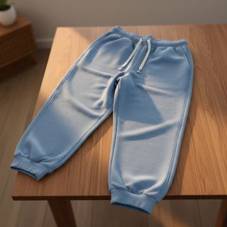 Szabadidő anyag fésült MELANGE light jeans