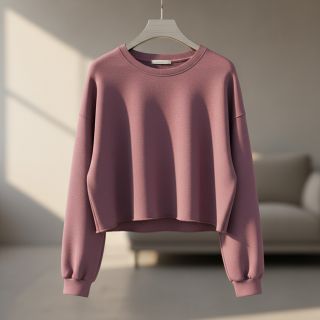 Szabadidő anyag fésült faded blueberry