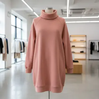 Szabadidő anyag fésült faded coral