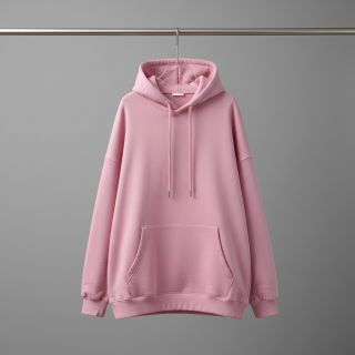 Szabadidő anyag fésült light pink