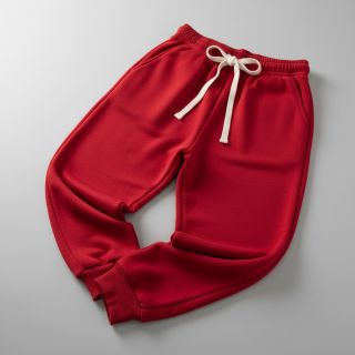 Szabadidő anyag fésült  dark red