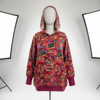 Szabadidő anyag Big eyes design A digital print