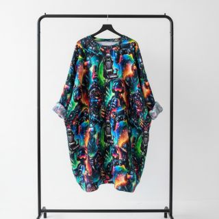 Szabadidő anyag fésült JOGGING Game over design A digital print