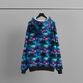 Szabadidő anyag fésült JOGGING In the night design B digital print