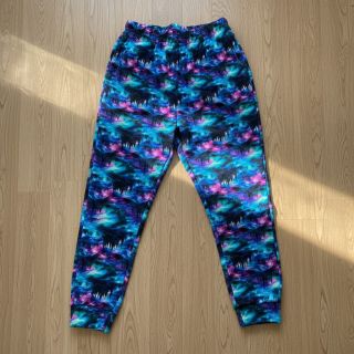 Szabadidő anyag fésült JOGGING In the night design B digital print