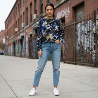 Szabadidő anyag Graffiti black digital print