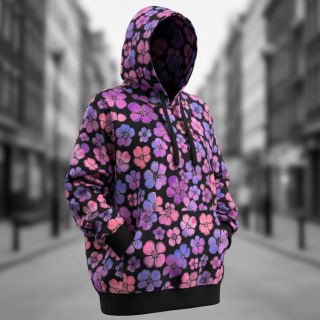 Szabadidő anyag Flower Mia digital print