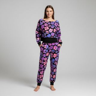 Szabadidő anyag Flower Mia digital print