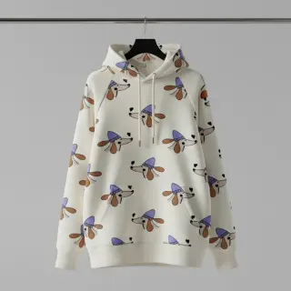 Szabadidő anyag Dogs and hearts off white