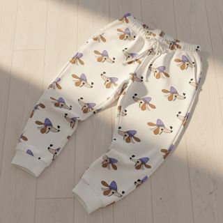 Szabadidő anyag Dogs and hearts off white