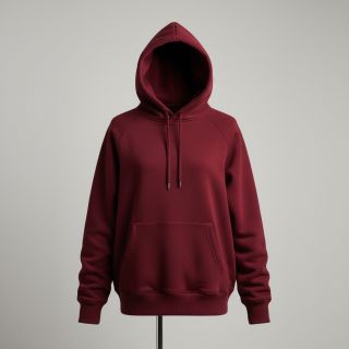 Szabadidő anyag fésült JOGGING dark red