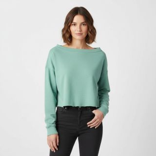 Szabadidő anyag fésült JOGGING dark mint