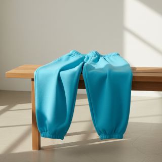 Szabadidő anyag fésült JOGGING turquoise