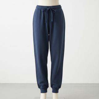 Szabadidő anyag fésült JOGGING navy