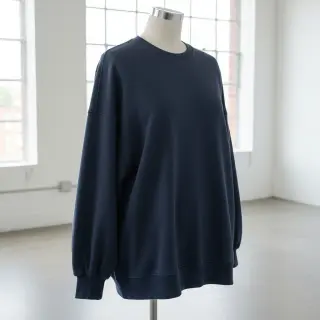 Szabadidő anyag fésült JOGGING navy
