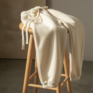 Szabadidő anyag fésült JOGGING SIMPLY NATURAL