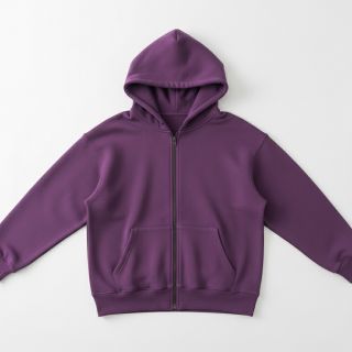 Szabadidő anyag fésült JOGGING dark purple