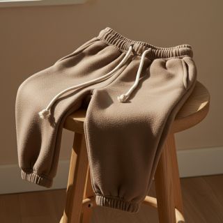 Szabadidő anyag fésült JOGGING sand