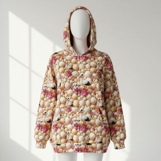 Szabadidő anyag Cutie pies design C digital print