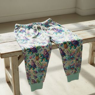 Szabadidő anyag Pretty unicorns design C digital print