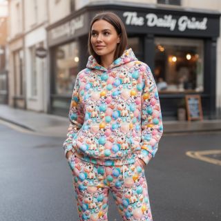 Szabadidő anyag Happy horse design A digital print