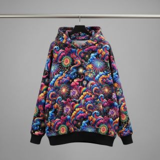 Szabadidő anyag Fire works design E digital print