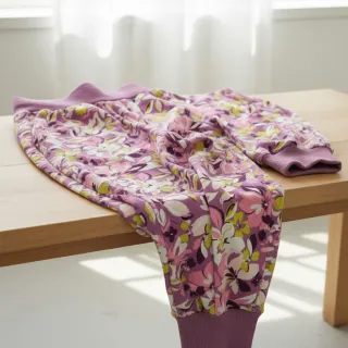 Szabadidő anyag Bright flowers design pink lime