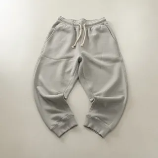 Szabadidő anyag fésült JOGGING light grey