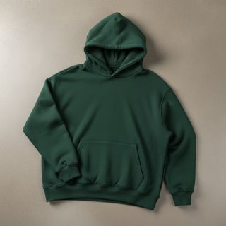 Szabadidő anyag fésült JOGGING dark green